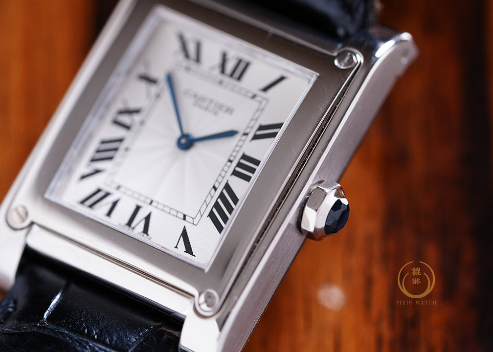 Cartier Tank À Vis CPCP White Gold