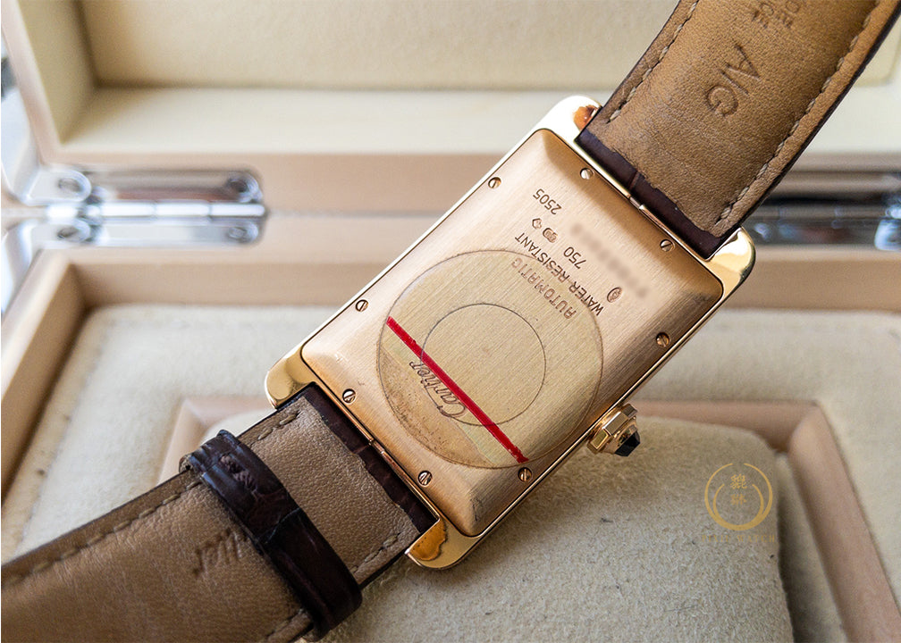 Cartier Tank 2505 Rose Gold