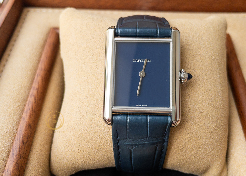 Cartier Tank Must De Blue