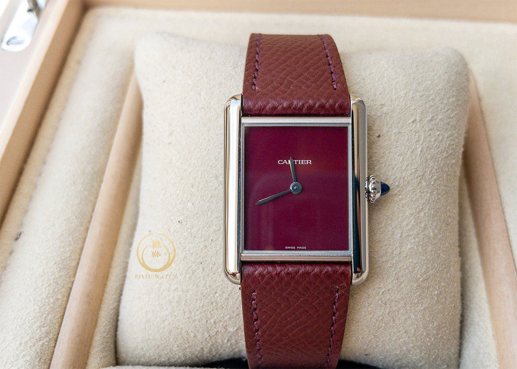 Cartier Tank Must De Red Steel