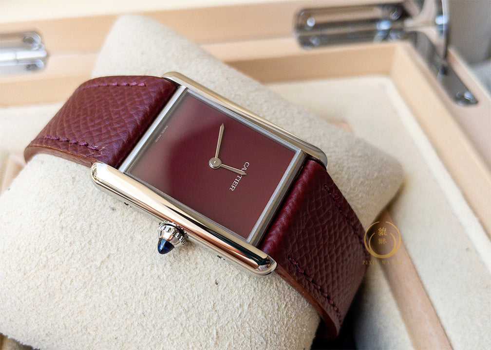 Cartier Tank Must De Red Steel
