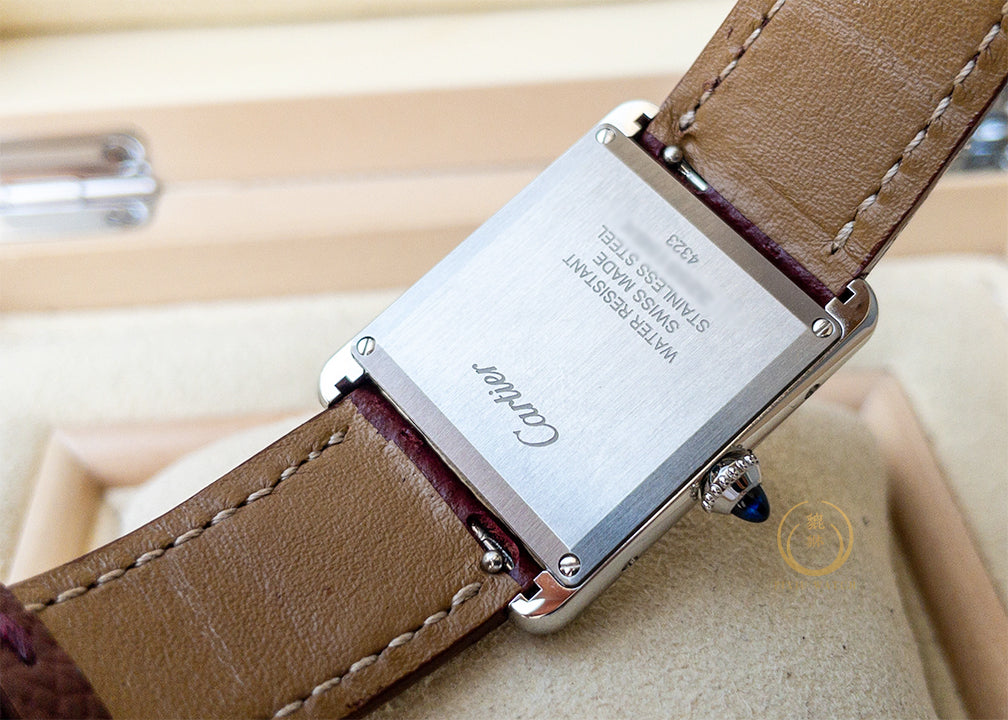 Cartier Tank Must De Red Steel