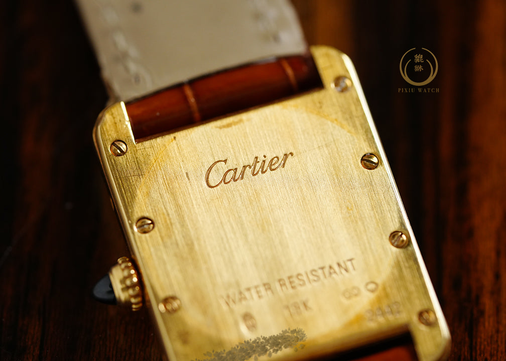 Cartier Tank Yellow Gold Quartz