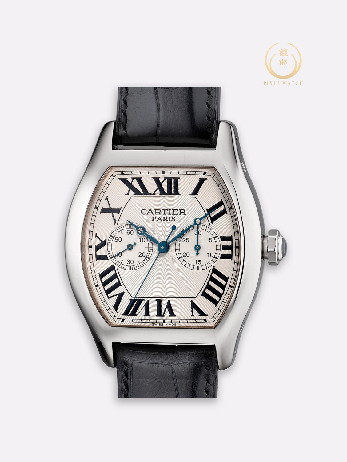 Cartier Tortue CPCP Monopusher White Gold