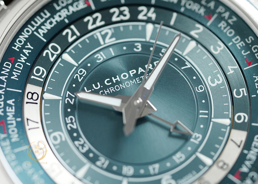 “NOS” Chopard Time Traveler One Platinum