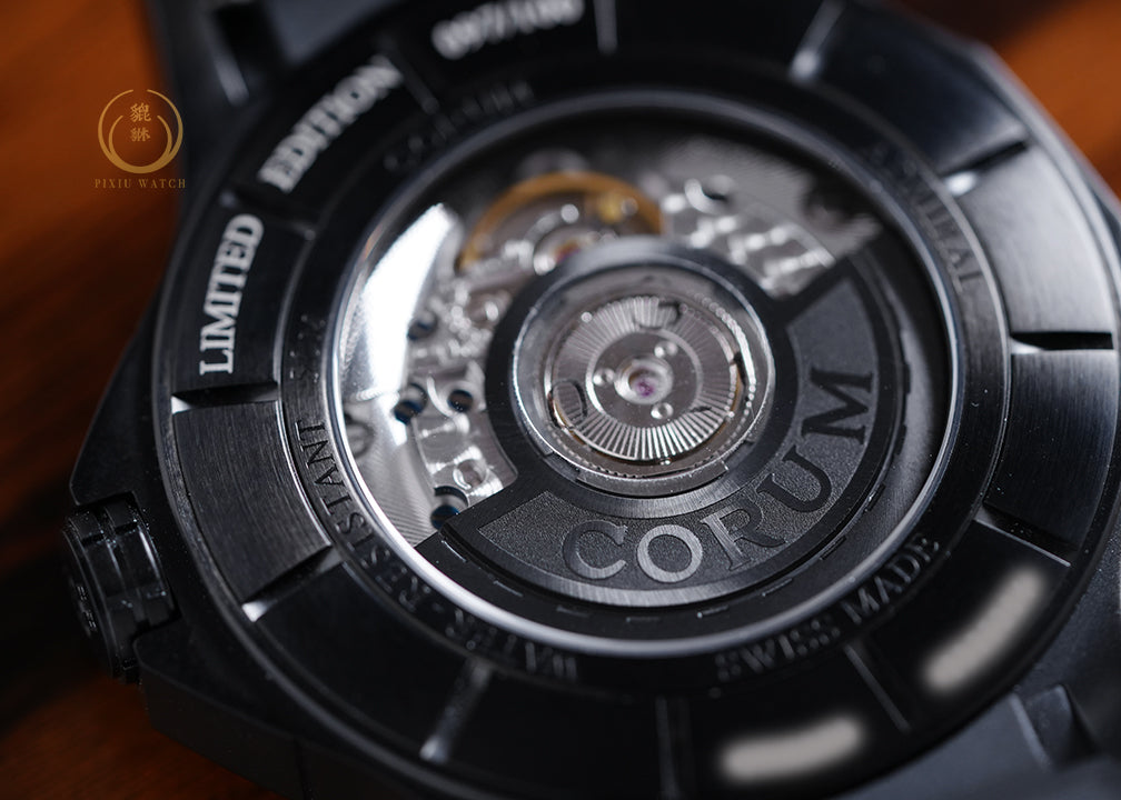 “Brand New” Corum Admiral Full Black “Lime Green” Limited