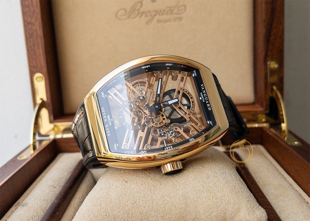Franck Muller Vanguard 7 Days Skeleton RG