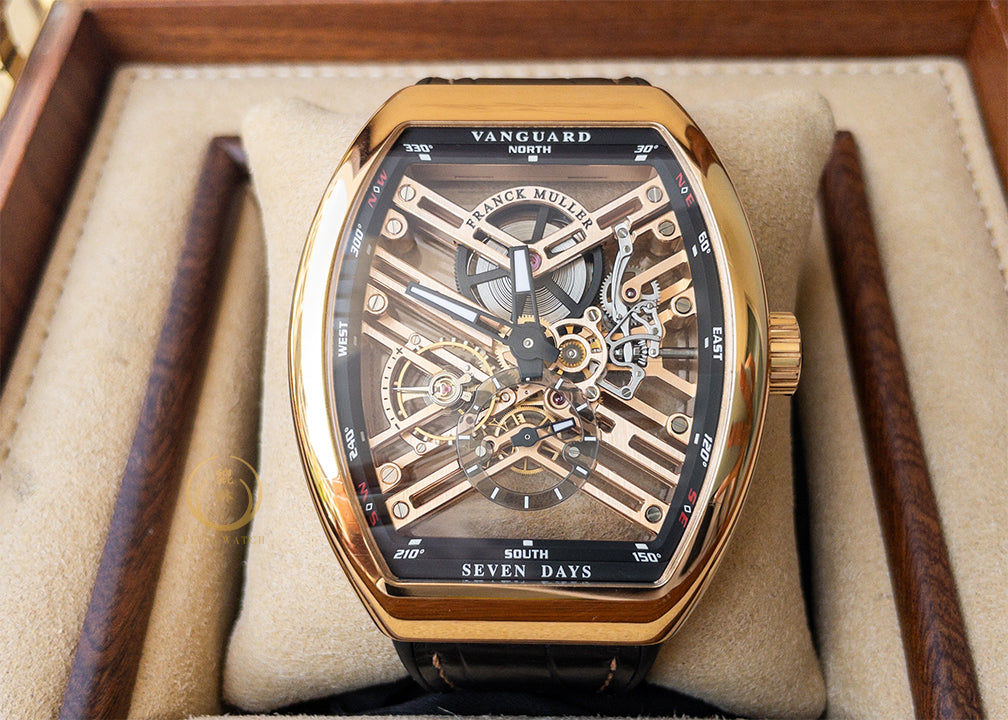Franck Muller Vanguard 7 Days Skeleton RG