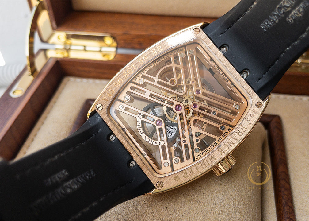 Franck Muller Vanguard 7 Days Skeleton RG