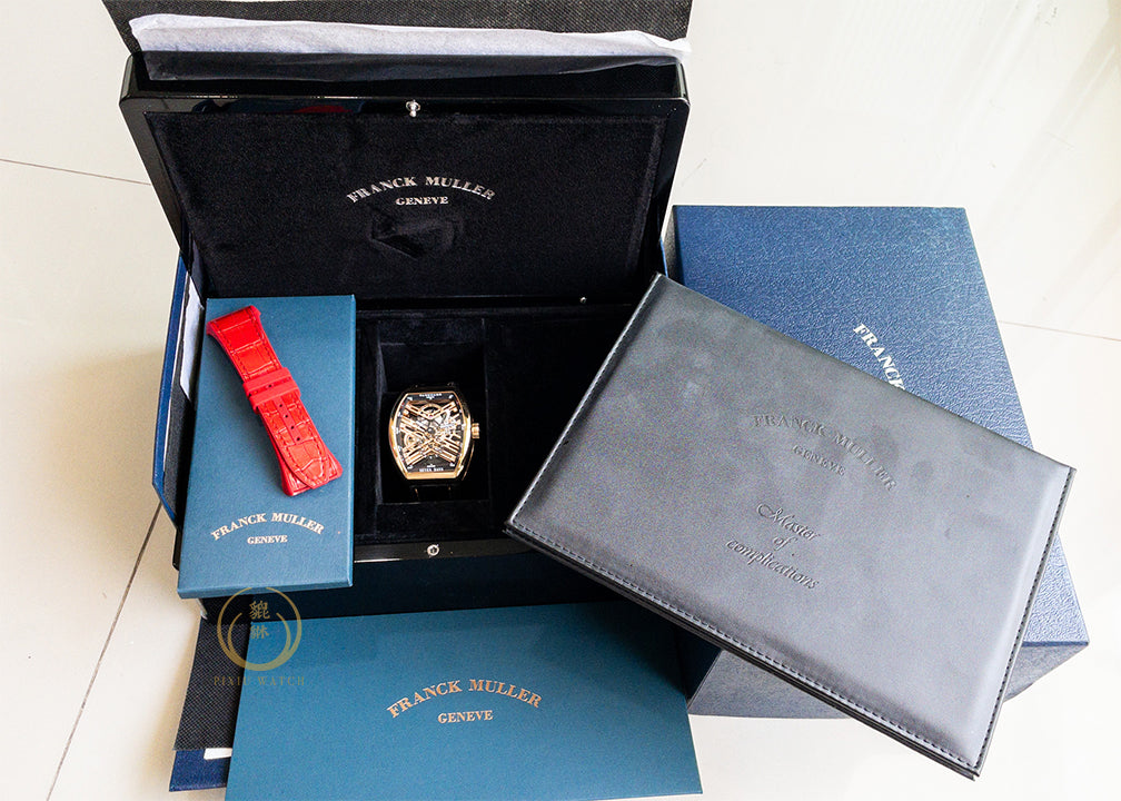 Franck Muller Vanguard 7 Days Skeleton RG