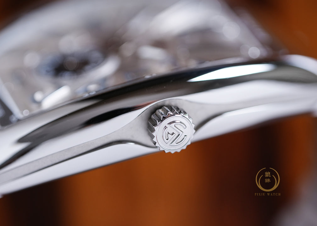 Franck Muller Vanguard Slim Vintage Silver Dial