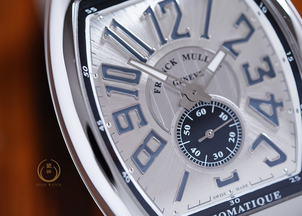 Franck Muller Vanguard Slim Vintage Silver Dial