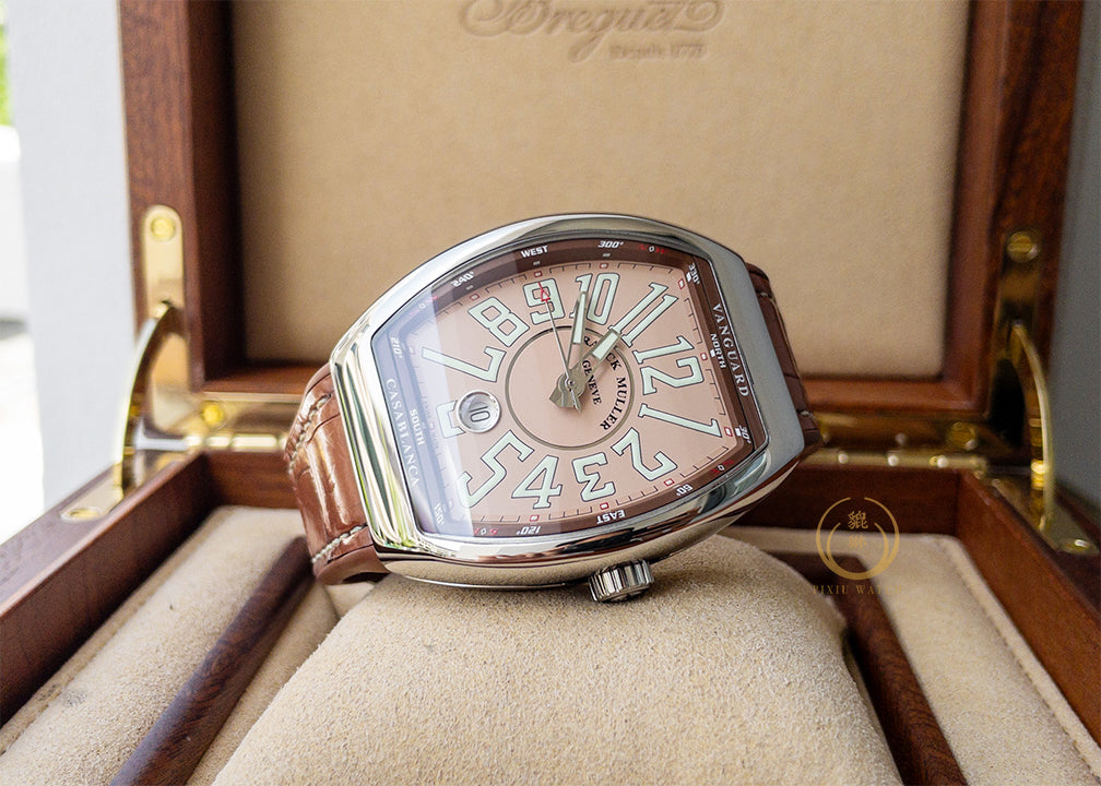 Franck Muller Vanguard Casablanca Salmon Dial