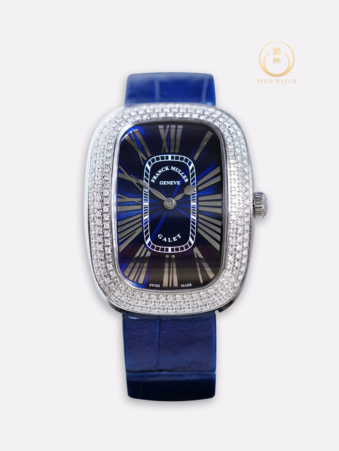 Franck Muller Galet Blue 3002 After Diamonds