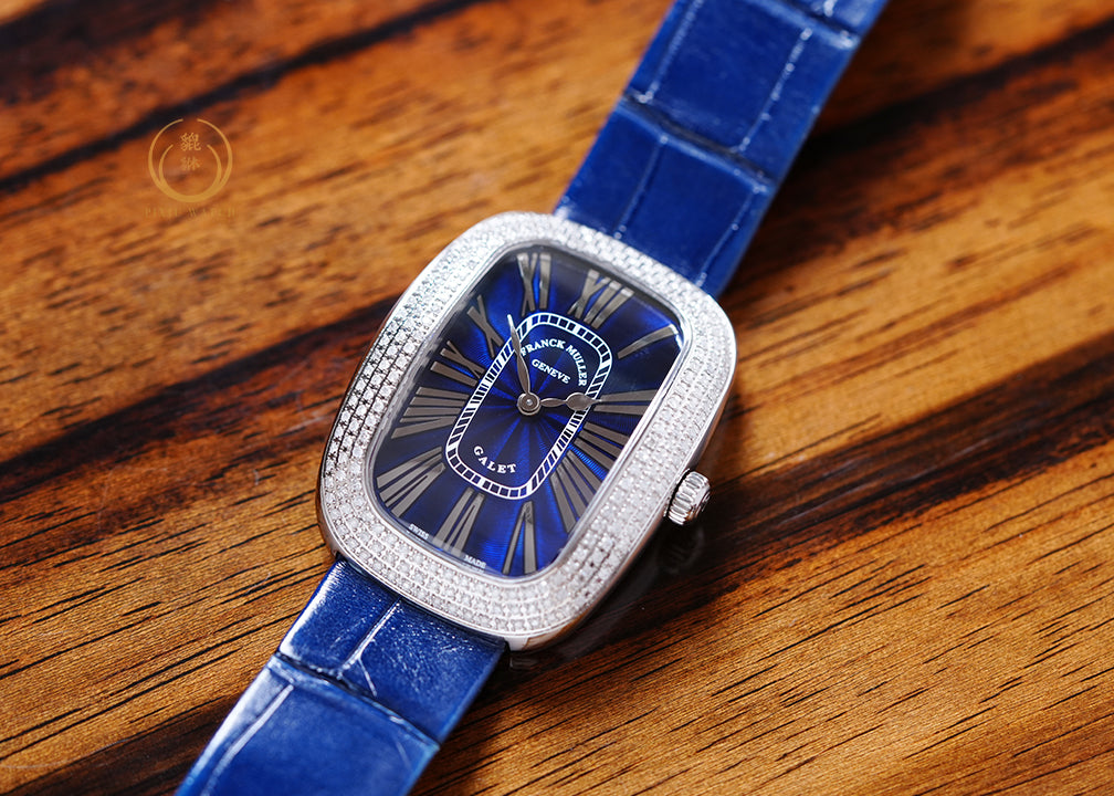 Franck Muller Galet Blue 3002 After Diamonds