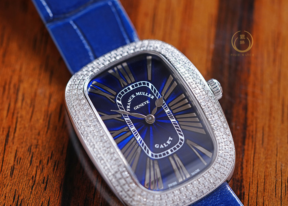 Franck Muller Galet Blue 3002 After Diamonds