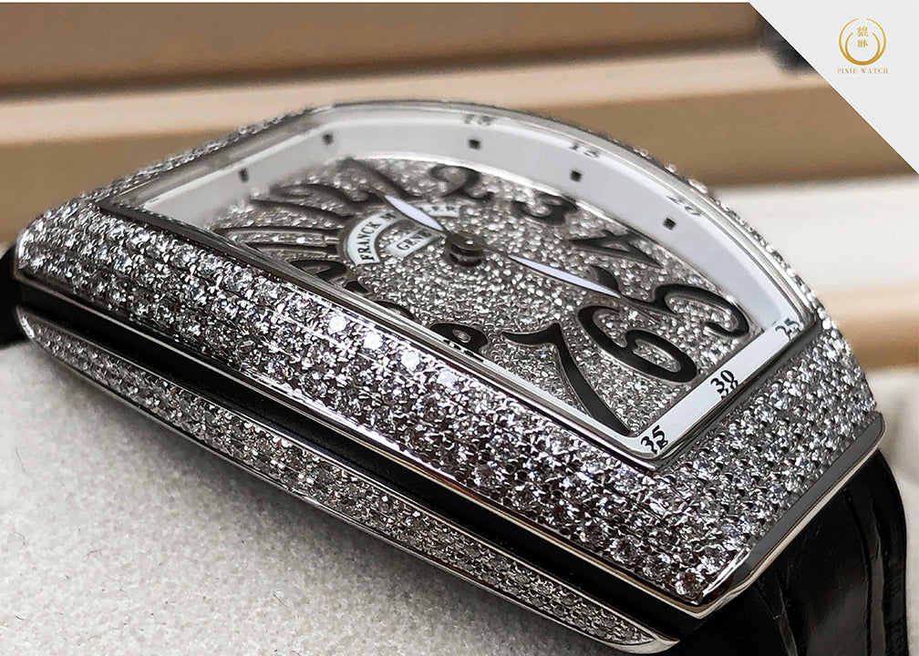Franck Muller Vanguard 鑽石腕錶