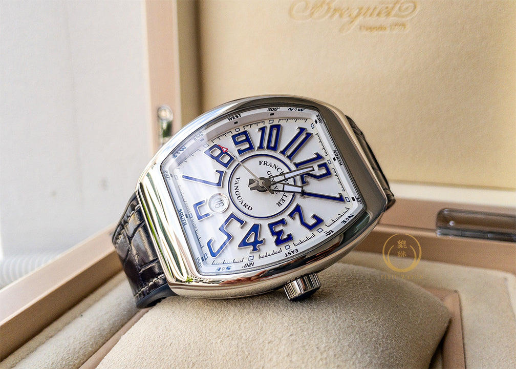 Franck Muller Vanguard V45 Blue &  White
