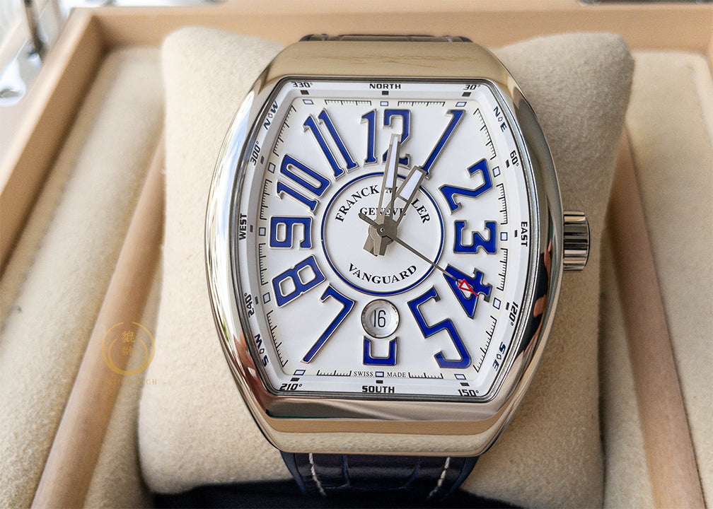 Franck Muller Vanguard V45 Blue &  White