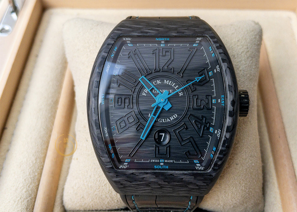 Franck Muller Vanguard V 45 黑色碳纖維腕錶