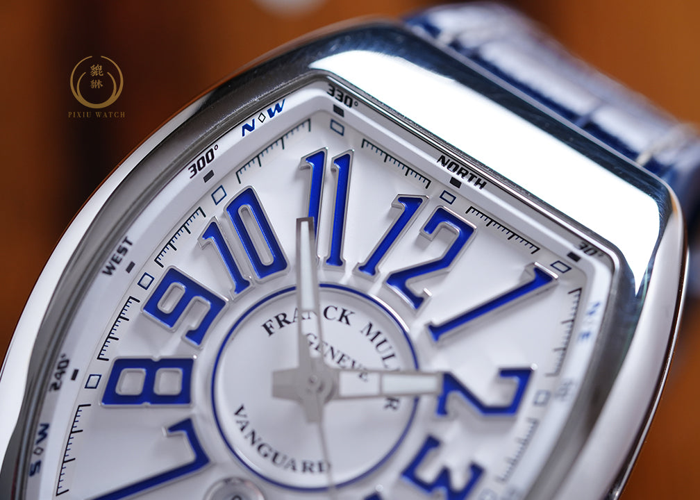 Franck Muller Vanguard V 45 White and Blue