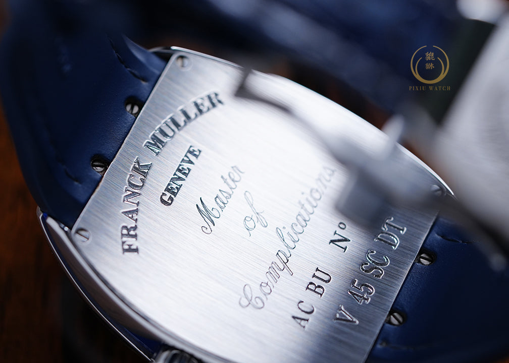 Franck Muller Vanguard V 45 White and Blue