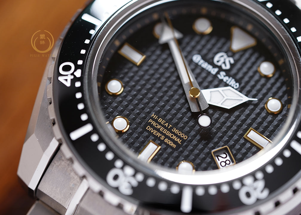 Grand Seiko Hi-Beat Pro Diver Titanium SBGH255