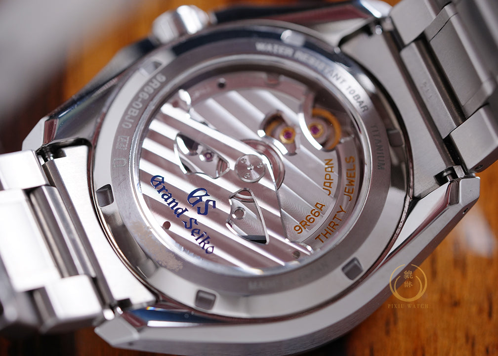 Grand Seiko Spring Drive GMT Mistflake Dial