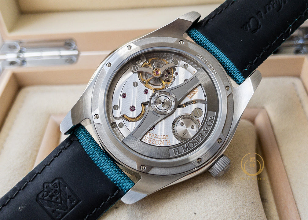 “Brand New” H. Moser & Cie. Pioneer Blue Lagoon