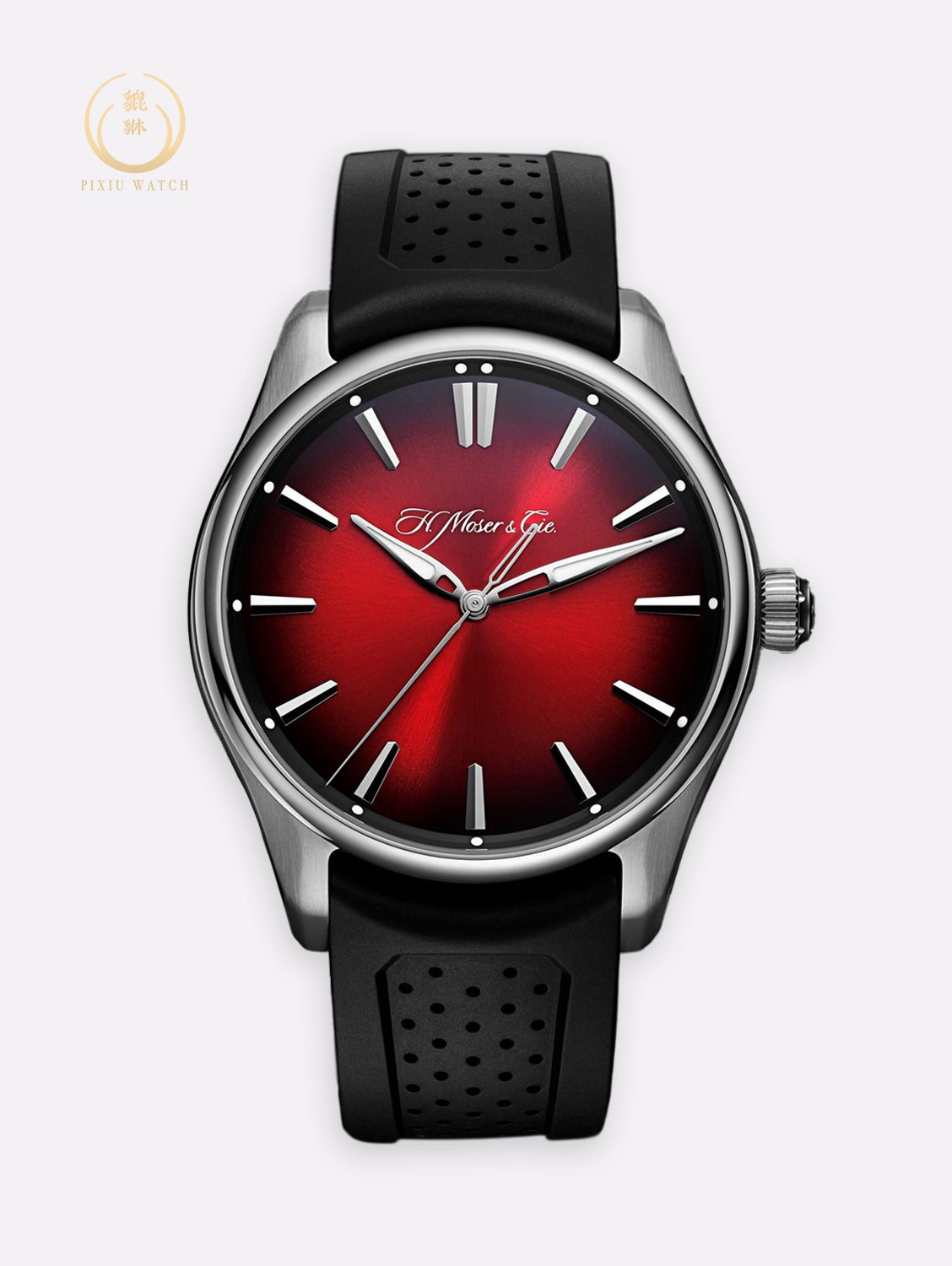 H. Moser Pioneer Swiss Mad Red