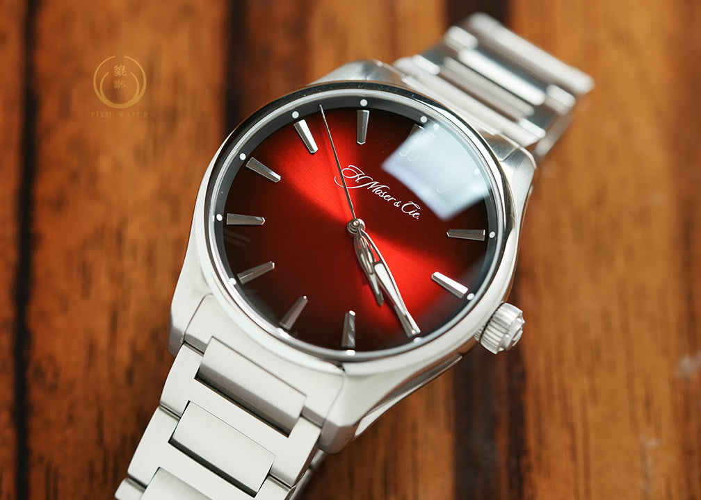 H. Moser Pioneer Swiss Mad Red