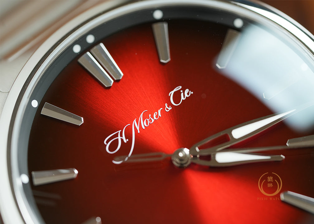 H. Moser Pioneer Swiss Mad Red