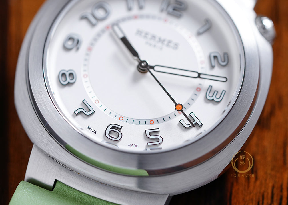 “ของใหม่” Hermes Cut Vert Criquet Strap