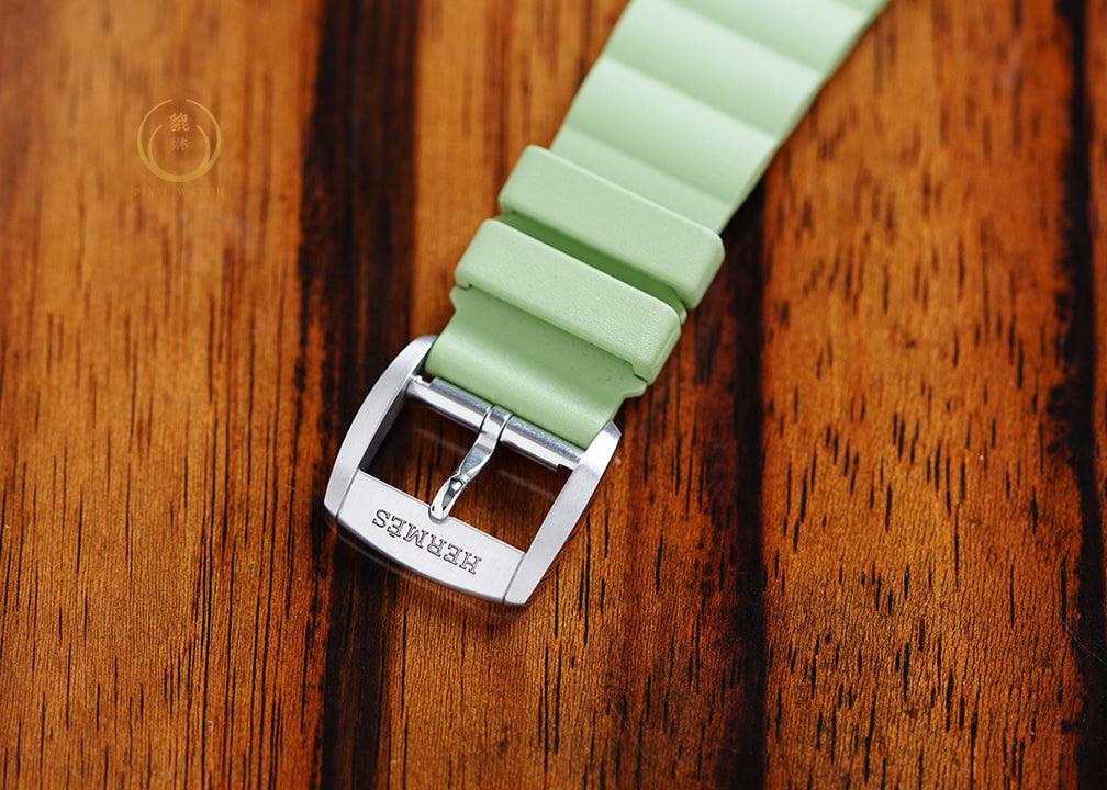 “ของใหม่” Hermes Cut Vert Criquet Strap