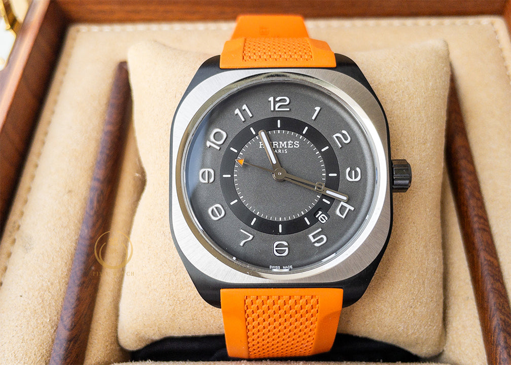 Hermes H08 Watch Orange