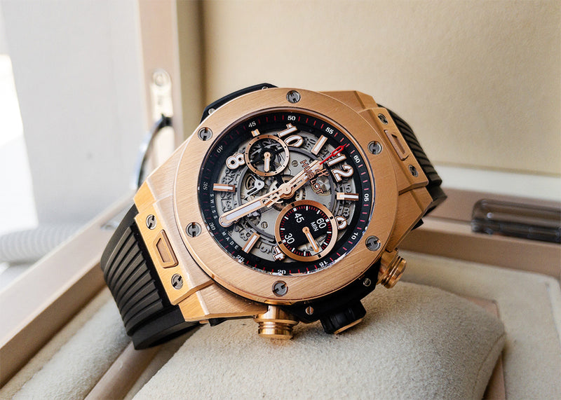 Hublot Big Bank Unico King Gold