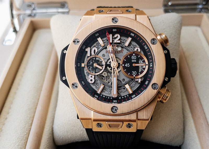 Hublot Big Bank Unico King Gold