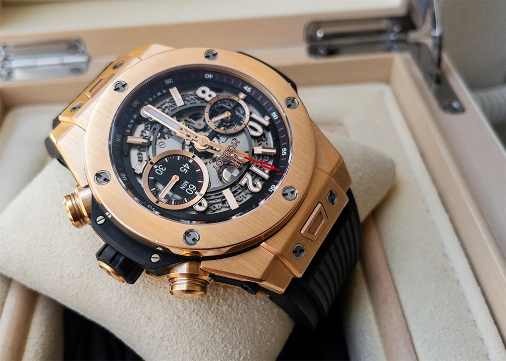 Hublot Big Bank Unico King Gold