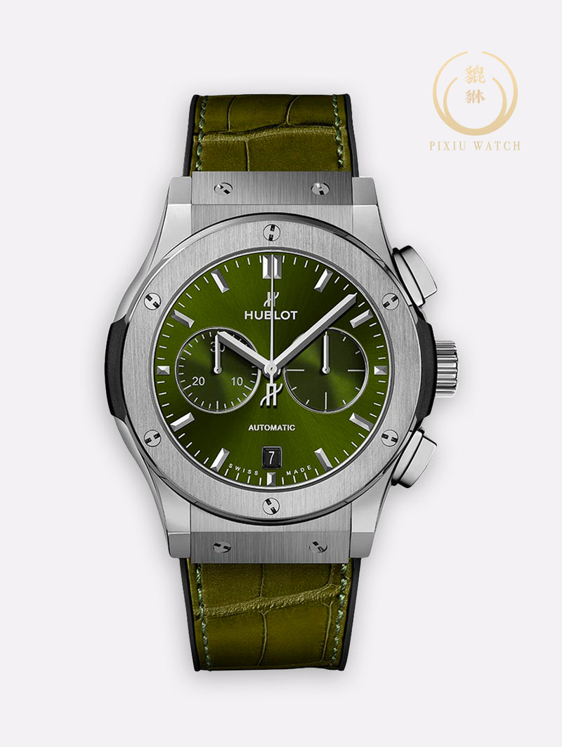 ‘Brand New’ Hublot Classic Fusion Titanium Green