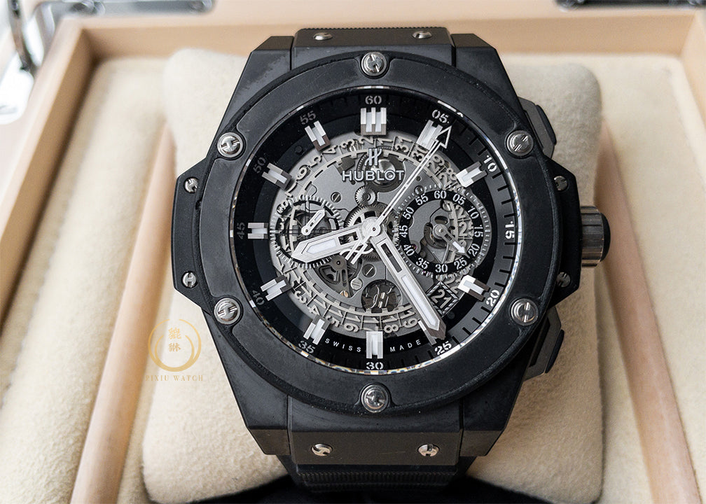 Hublot King Power Black Magic UNICO