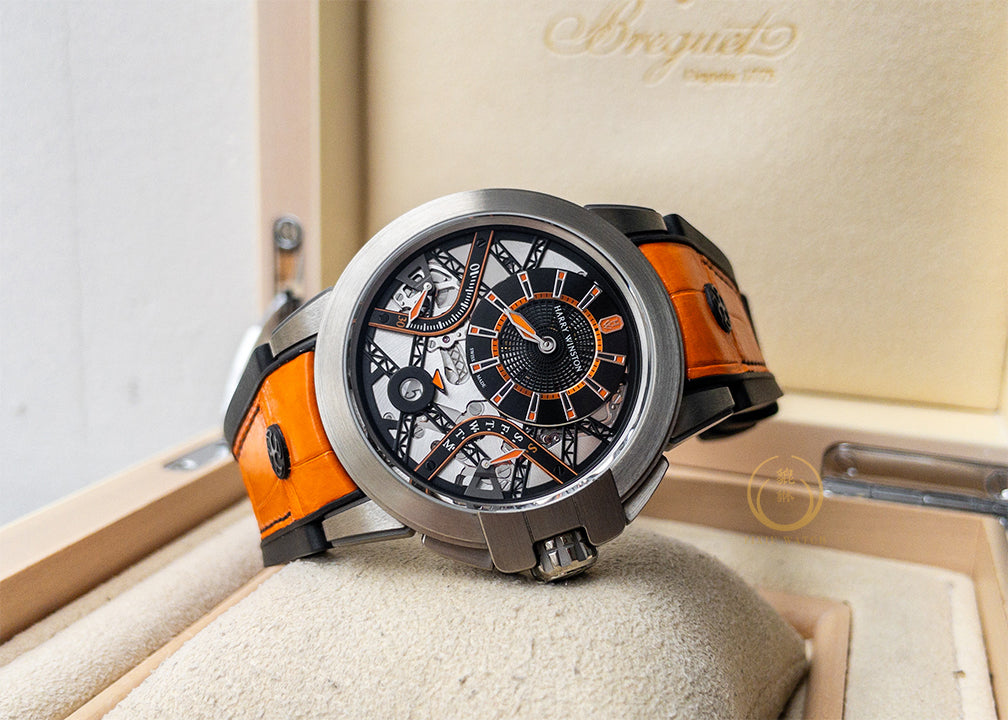 Harry Winston Ocean Zalium Varaiation Orange Limited