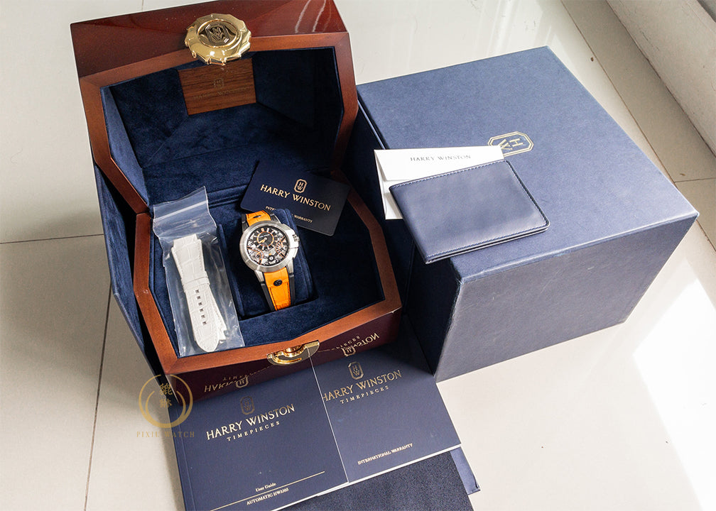 Harry Winston Ocean Zalium Varaiation Orange Limited