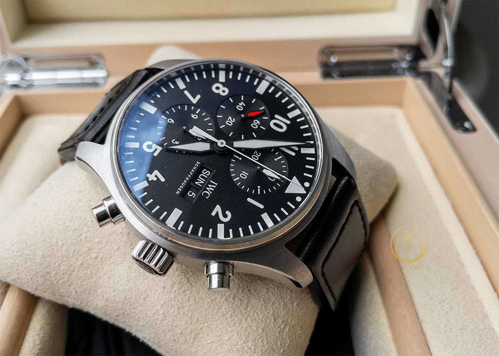 IWC Pilot IW377709 Chrono Steel