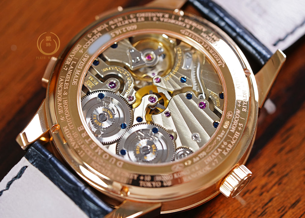 Jaeger-LeCoultre Duometre Travel Time Pink Gold