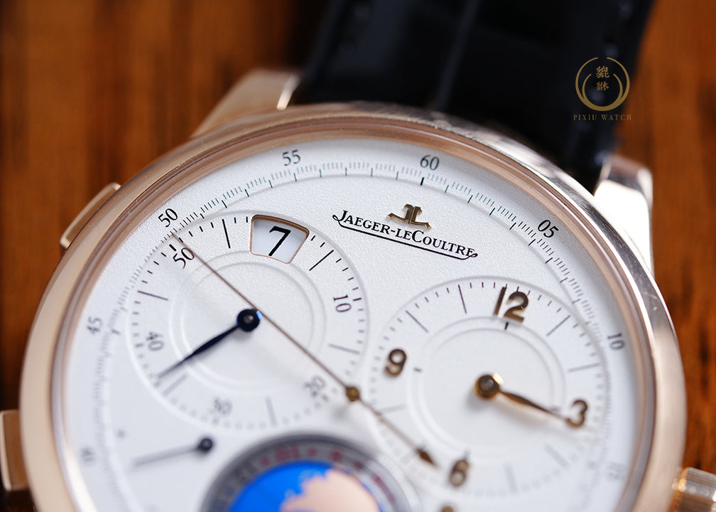 Jaeger Duometre Unique Travel Time Pink Gold