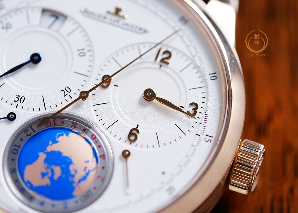 Jaeger Duometre Unique Travel Time Pink Gold