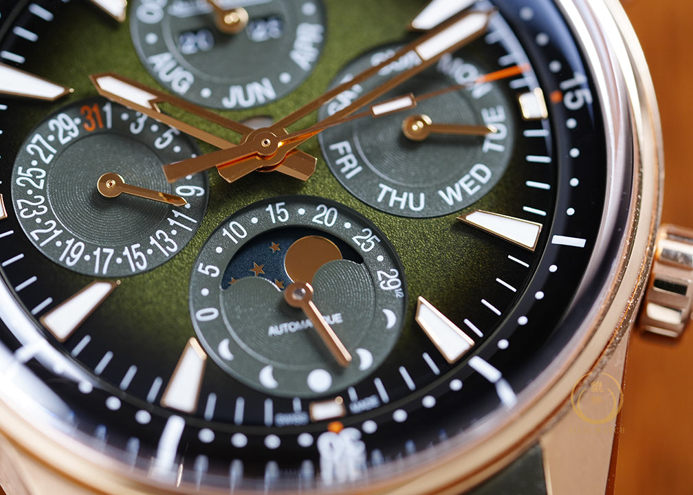 Jaeger Polaris Perpetual Calendar Pink Gold