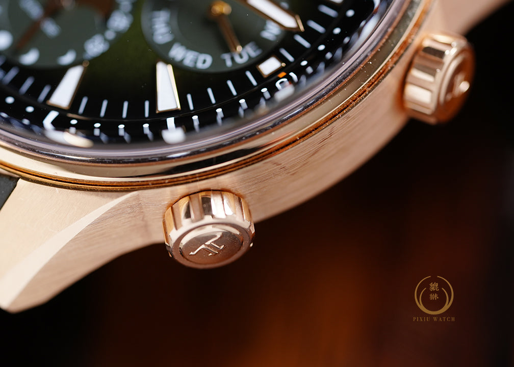 Jaeger Polaris Perpetual Calendar Pink Gold