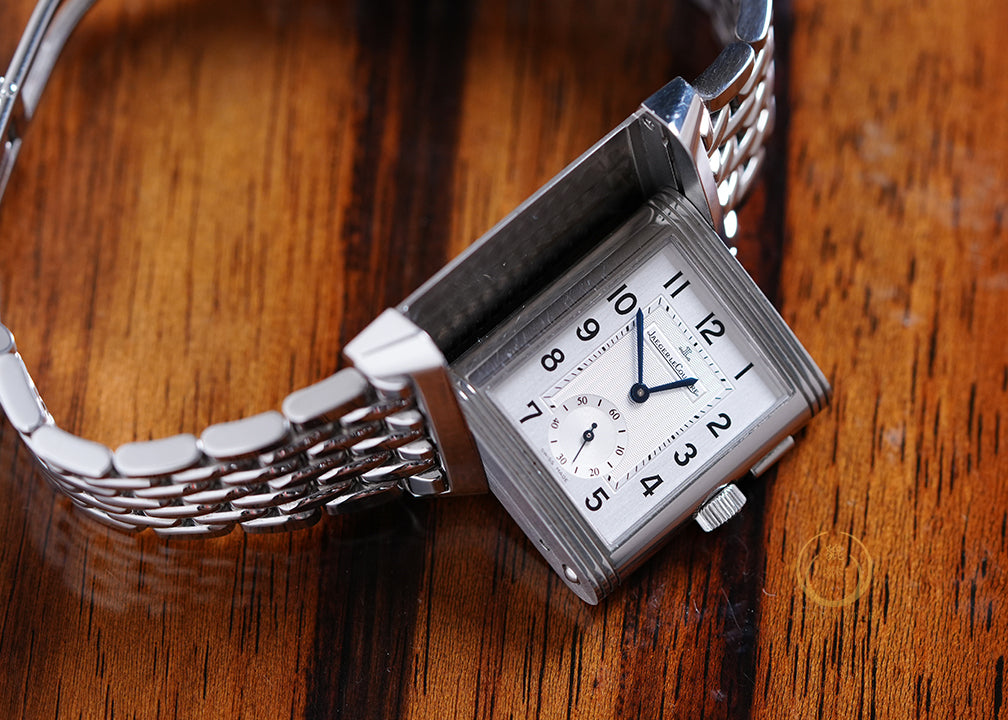 JLC Reverso Duoface Steel Q2718110