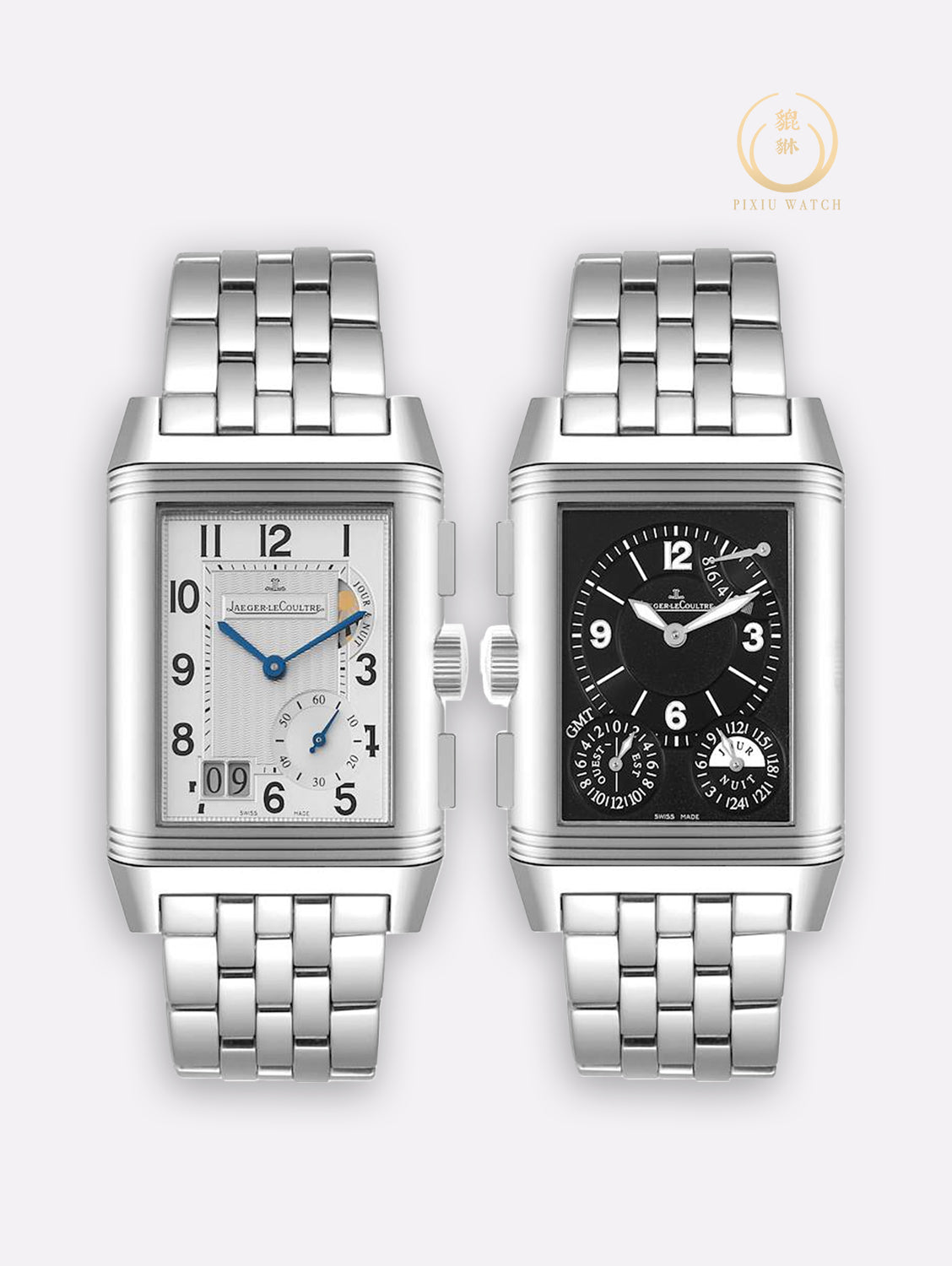 JLC Reverso Duoface Date GMT 8 Days